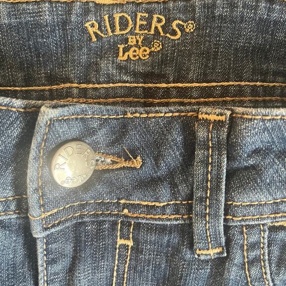 Riders by Lee Jeans Womens 14P Medium Wash Stretch - Picture 4 of 12